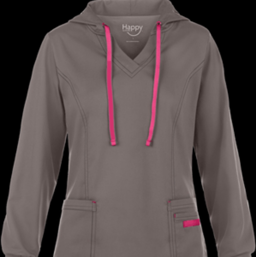 2 sets Hoodie Scrub Jacket